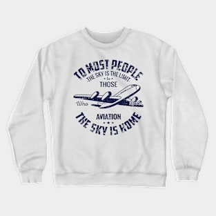 Airplane Crewneck Sweatshirt